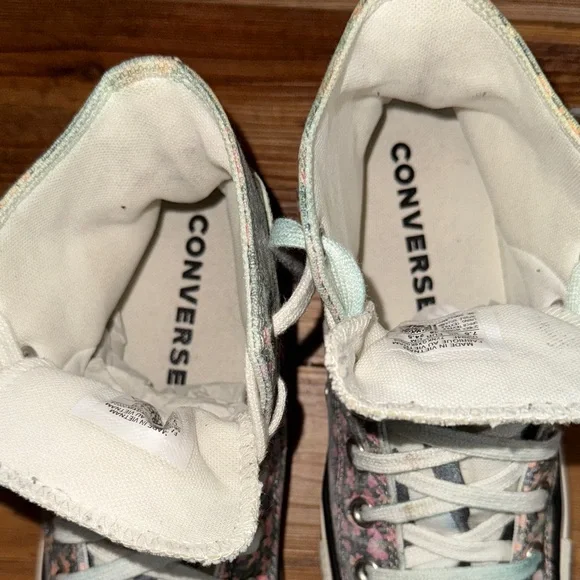 Converse Twisted Summer Floral and Animal Print High Top Sneakers - Picture 6 of 6